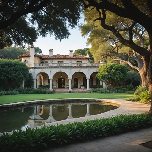 Experience timeless elegance at the george washington smith estate in Montecito