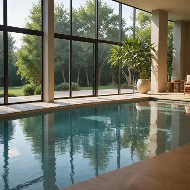 Elegant houses with indoor pools for rent for refined getaways