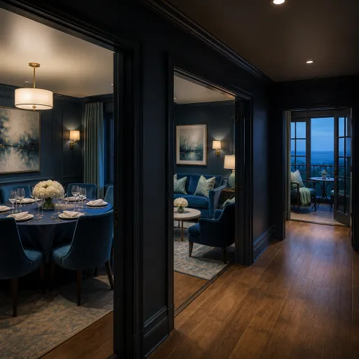 How many event spaces does Anki’s bed and breakfast offer for intimate luxury stays